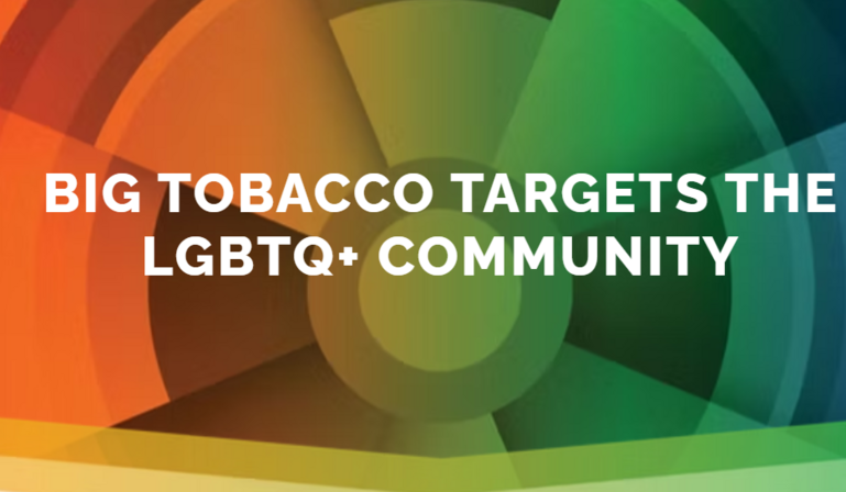 Big tobacco targets the LGBTQ+ community